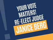 Re Elect Judge Janice Berg to the 247th Family District Court
